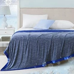 COMFLIVE 100% Bamboo Blanket For Hot Sleepers, Cooling Blanket Queen Size, Lightweight Summer Blanket,Double-Side And Satin Trim Blankets, Transfer Heat To Keep Cold On Warm Night (Cream, Queen) 22 COMFLIVE 100% Bamboo Blanket For Hot Sleepers, Cooling Blanket Queen Size, Lightweight Summer Blanket,Double-Side And Satin Trim Blankets, Transfer Heat To Keep Cold On Warm Night (Cream, Queen) -Electric Blankets Sales 2022 51yik4wymfL. AC 1
