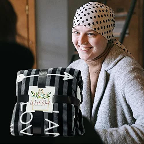 WiseOwell Wish OWL Overcomer Letterboard Healing Compassion Blanket | Get Well Soon Gifts For Men | Comfort Items For Chemo Patients | Inspirational Gifts For Women Cancer Gifts For Men 8 WiseOwell Wish OWL Overcomer Letterboard Healing Compassion Blanket | Get Well Soon Gifts For Men | Comfort Items For Chemo Patients | Inspirational Gifts For Women Cancer Gifts For Men - Image 6