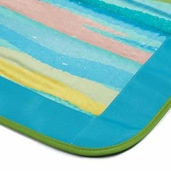 Lightspeed Outdoors Extra Large Water Resistant Folding Outdoor Blanket | 5.8 X 4.8 Ft. Picnic Blanket (Sand Stripe) -Electric Blankets Sales 2022 51ypb6fUWuL