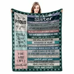 Pigipfu Sister Birthday Gifts From Sister Gifts From Sister Birthday Gifts For Sister Gifts For Sisters From Sisters Blanket Sister Gifts From Sisters 60x50 Inch To My Wife