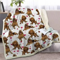 BlessLiving Basset Hound Blanket Red Hearts Dog Cat Fleece Plush Blanket Cute Puppy Sherpa Throws For Kids Adults 3D Animal Print Plush Blanket Gift For Pet Lovers (50 X 60 Inch) 25 BlessLiving Basset Hound Blanket Red Hearts Dog Cat Fleece Plush Blanket Cute Puppy Sherpa Throws For Kids Adults 3D Animal Print Plush Blanket Gift For Pet Lovers (50 X 60 Inch) -Electric Blankets Sales 2022 51ztzIXG L. AC