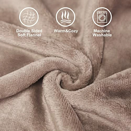 MSDUNOVR Heated Blanket Full Size 72"X84", Soft Electric Blanket With 4 Heating Levels, ETL&FCC Certification, Over-Heat Protection, Machine Washable, For Home Office Use(Brown) Grey (84'' X 90'') 5 MSDUNOVR Heated Blanket Full Size 72"X84", Soft Electric Blanket With 4 Heating Levels, ETL&FCC Certification, Over-Heat Protection, Machine Washable, For Home Office Use(Brown) Grey (84'' X 90'') - Image 3