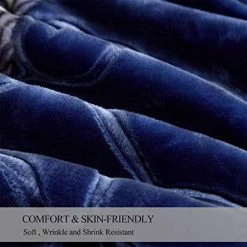 JML Heavy Fleece Blanket King(85"x95", 10lbs), 2 Ply Korean Mink Blanket - Soft Warm Thick Korean Mink Printed Plush Asian Fleece Raschel Bed Blanket For Autumn,Winter,Bed,Home,Gifts Red Floral -Electric Blankets Sales 2022 51zyBOMTe3L