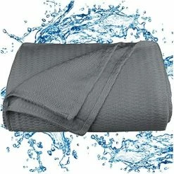 USERF Blankets Queen Size Cooling Blankets For Hot Sleepers Bamboo Cooling Queen Blanket Lightweight Thin Light Blanket For Summer Blanket Queen Size Bed Cold Blankets For Sleeping Cool Blanket 79"x91" Brown -Electric Blankets Sales 2022 613z5BBAUdS. AC