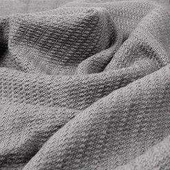 COTTON CRAFT - Soft Cotton Thermal Blanket - King - Herringbone Twill Weave - Luxurious Breathable Skin Friendly Lightweight Throw Blanket Sofa Couch Bed - All Season Travel Camping - Grey Matelassé Leaf- Ivory 18 COTTON CRAFT - Soft Cotton Thermal Blanket - King - Herringbone Twill Weave - Luxurious Breathable Skin Friendly Lightweight Throw Blanket Sofa Couch Bed - All Season Travel Camping - Grey Matelassé Leaf- Ivory -Electric Blankets Sales 2022 616s44EawtL