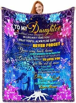 JASUTOT Daughter Gift From Mom - To My Daughter Blanket - Daughter Blanket From Mom - Daughter Gifts - Gifts For Daughter - Birthday Gifts For Daughter, Daughter Birthday Gift Ideas For Adult 40"X50" To Daughter From Mom 16 JASUTOT Daughter Gift From Mom - To My Daughter Blanket - Daughter Blanket From Mom - Daughter Gifts - Gifts For Daughter - Birthday Gifts For Daughter, Daughter Birthday Gift Ideas For Adult 40"X50" To Daughter From Mom -Electric Blankets Sales 2022 617BqepHML. AC
