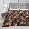 Baulerd Stephen King Book Cover Collage Ultra-Soft Micro Fleece Blanket 50"" X40 -Electric Blankets Sales 2022 619XFPd47CL 1