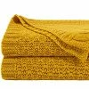 NTBAY Natural Bamboo Cable Knit Oversized Throw Blanket, 3lbs Soft And Cooling Touch Twin Bed Blanket, 60x80 Inches, Yellow 2 NTBAY Natural Bamboo Cable Knit Oversized Throw Blanket, 3lbs Soft And Cooling Touch Twin Bed Blanket, 60x80 Inches, Yellow -Electric Blankets Sales 2022 61BSYwB8rZL