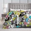BEINME Kawaii Cartoon Blanket Living Room Bedroom Sofa Warm Soft Bed Blanket Children Adult 50 "x40 Multi6 -Electric Blankets Sales 2022 61CgzgCnLgL