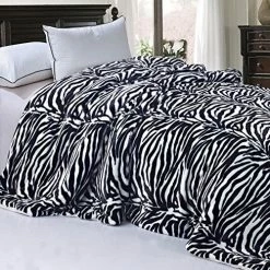 Home Soft Things Soft And Thick Faux Fur Sherpa Backing Bed Blanket, ML Leopard, 86" X 92" -Electric Blankets Sales 2022 61IHHecr8VL. AC