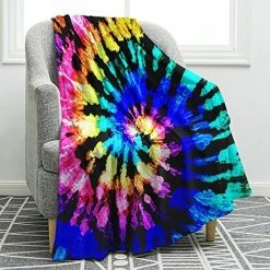 Jekeno Blanket Rainbow Colors Smooth Soft Blanket For Sofa Chair Bed Office Travelling Camping For Kids Adults 50"x60" -Electric Blankets Sales 2022 61Lw1GFSO2S. AC