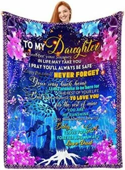 JASUTOT Daughter Gift From Mom - To My Daughter Blanket - Daughter Blanket From Mom - Daughter Gifts - Gifts For Daughter - Birthday Gifts For Daughter, Daughter Birthday Gift Ideas For Adult 40"X50" To Daughter From Mom 17 JASUTOT Daughter Gift From Mom - To My Daughter Blanket - Daughter Blanket From Mom - Daughter Gifts - Gifts For Daughter - Birthday Gifts For Daughter, Daughter Birthday Gift Ideas For Adult 40"X50" To Daughter From Mom -Electric Blankets Sales 2022 61PfFIUB0JL. AC