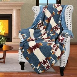 Catalonia Southwest Sherpa Blanket, Reversible Home Decorative Blanket For Adult Children, Soft Vintage Blanket Suitable For Sofa Bed Travel Wall Tapestry Living Room Outdoor Sw Star 17 Catalonia Southwest Sherpa Blanket, Reversible Home Decorative Blanket For Adult Children, Soft Vintage Blanket Suitable For Sofa Bed Travel Wall Tapestry Living Room Outdoor Sw Star -Electric Blankets Sales 2022 61QYxeRUpgL