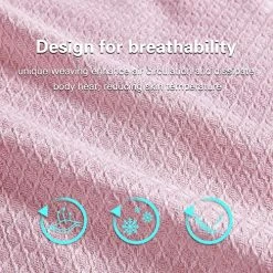 Lukeight Cooling Blanket, Cool Blanket For Hot Sleepers, Lightweight Summer Blanket Absorbs Body Heat To Keep Cool, Thin Light Blankets For Summer, Bamboo Blanket For All Seasons (71x79in, Pink) 20 Lukeight Cooling Blanket, Cool Blanket For Hot Sleepers, Lightweight Summer Blanket Absorbs Body Heat To Keep Cool, Thin Light Blankets For Summer, Bamboo Blanket For All Seasons (71x79in, Pink) -Electric Blankets Sales 2022 61TghL9ybpL