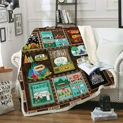 LINGXUQK YANR Camping Blanket Retro Bus Camper Decor Sherpa Blanket Happy Camping Soft Plush Fluffy Blankets Camper Bedding For Bed Sofa Couch Camping Gifts (Camping Blanket2, 130x150cm(50x60inches))… Camping Blanket 7 24 LINGXUQK YANR Camping Blanket Retro Bus Camper Decor Sherpa Blanket Happy Camping Soft Plush Fluffy Blankets Camper Bedding For Bed Sofa Couch Camping Gifts (Camping Blanket2, 130x150cm(50x60inches))… Camping Blanket 7 -Electric Blankets Sales 2022 61UqMsDtbIL. AC 1