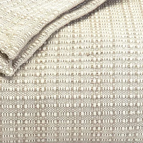 Tommy Bahama - Queen Blanket, Soft Cotton Bedding, Medium Weight & All Season Home Decor (Bamboo Woven Natural, Queen) 5 Tommy Bahama - Queen Blanket, Soft Cotton Bedding, Medium Weight & All Season Home Decor (Bamboo Woven Natural, Queen) - Image 3