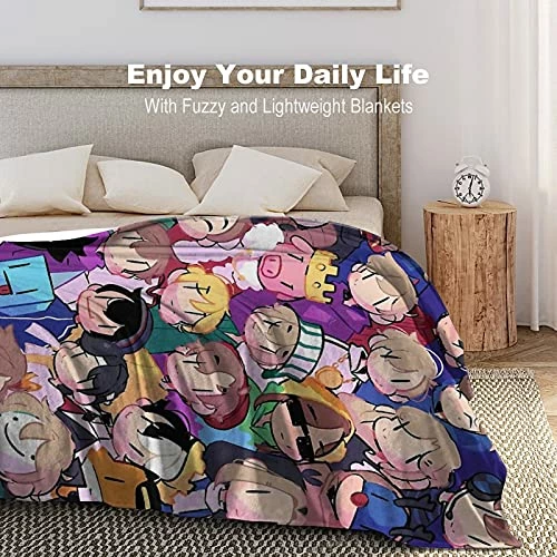 Toviard War Cool Poster Blanket Warm Plush Cozy Soft Blankets For Chair/Bed/Couch/Sofa Home Decor 60"x80" 6 Toviard War Cool Poster Blanket Warm Plush Cozy Soft Blankets For Chair/Bed/Couch/Sofa Home Decor 60"x80" - Image 4