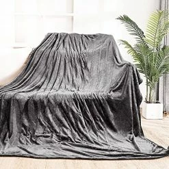 NB Electric Heated Blanket Full 72"x84" Oversized Flannel Heated Blanket For Whole Body Warming, ETL And FCC Certification Fast Heating With 4 Heating Levels & 10 Hours Auto Off, Machine Washable