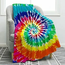 Jekeno Blanket Rainbow Colors Smooth Soft Blanket For Sofa Chair Bed Office Travelling Camping For Kids Adults 50"x60" -Electric Blankets Sales 2022 61fbQG296nS. AC 1