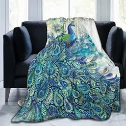 FLXUR Super Soft Peacock Blanket, Light Plush Bed Blanket, Suitable For Adults And Children To Use 50"x40" Black16 19 FLXUR Super Soft Peacock Blanket, Light Plush Bed Blanket, Suitable For Adults And Children To Use 50"x40" Black16 -Electric Blankets Sales 2022 61llvZNRk L. AC 1