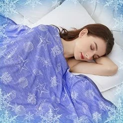 AmyHomie Cooling Blanket King Size, Summer Blankets With Double Sided Cold Effect Transfers Heat To Keep You Cool, Breathable Lightweight Blankets For Hot Sleepers(Dark Gray Checkered, 90×108in) -Electric Blankets Sales 2022 61pbNX6fzRL. AC 1