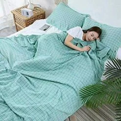 SANACYNA 6-Layer Gauze 100% Cotton Muslin Blanket Sunflower Twin Size Bed Blanket Lightweight Soft And Breathable Blanket For Sofa Bed Coverlet All Seasons Both Sides (Green, Twin (60"x80")) 31 SANACYNA 6-Layer Gauze 100% Cotton Muslin Blanket Sunflower Twin Size Bed Blanket Lightweight Soft And Breathable Blanket For Sofa Bed Coverlet All Seasons Both Sides (Green, Twin (60"x80")) -Electric Blankets Sales 2022 61qQr3OR3pL. AC