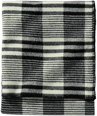 Pendleton, Eco-Wise Washable Wool Blanket, Midnight Navy Stripe, Twin 15 Pendleton, Eco-Wise Washable Wool Blanket, Midnight Navy Stripe, Twin - Image 13