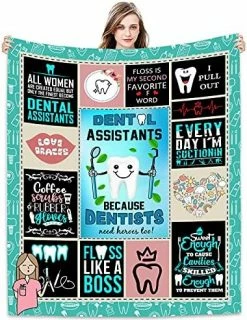 Joyloce Social Worker Practitioner Blanket Birthday Gift 60"x50" For Women - Lightweight Soft Warm Cozy Fuzzy Throws Blankets For Home Bedroom Sofa Couch Decor With Beautiful Print -Electric Blankets Sales 2022 61xFU7WiQnL. AC